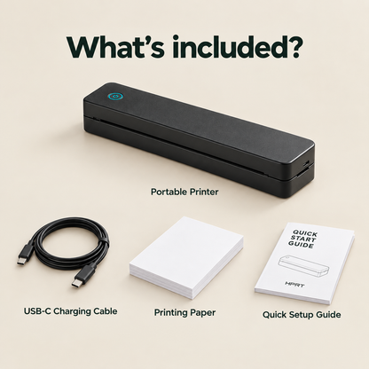 Inkless Portable Printer
